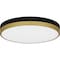 Quoizel Weldin Flush Mount Led Matte Black Gold WLN1615MBKG - alternate 4